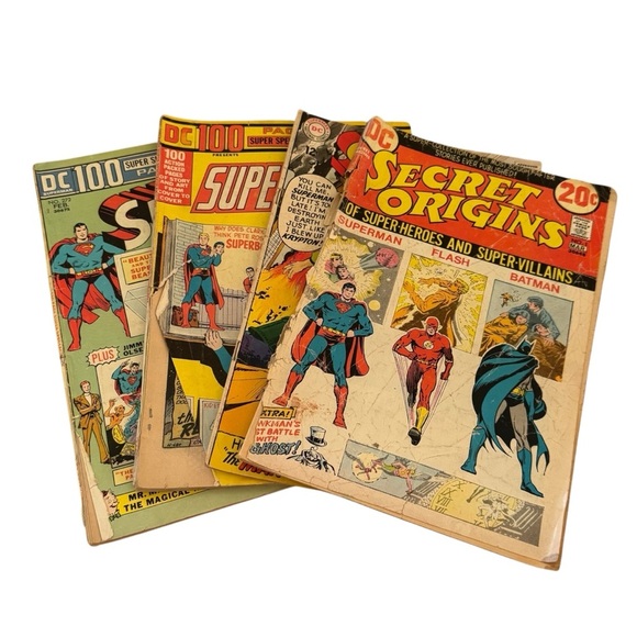Vintage Y2K DC Comics Secret Origins and Superman Comic Books *USED CONDITION - Picture 2 of 5